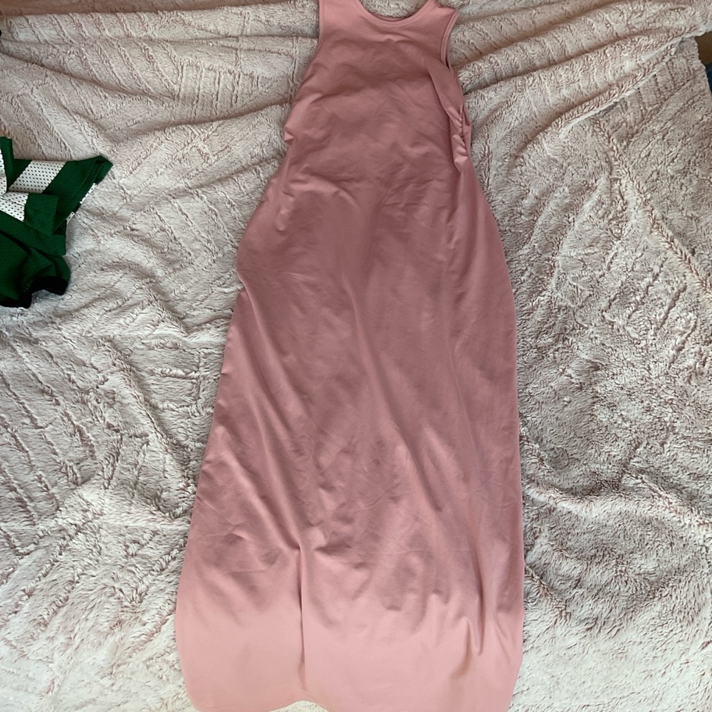 SHEIN Blush Pink Maxi Dress